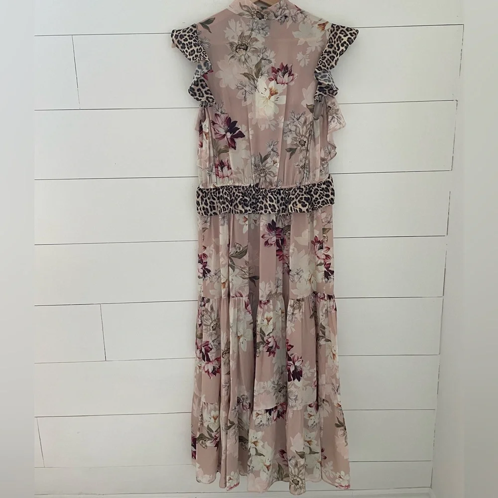 Kachel x Anthropologie Sedona Sunrise Silk Dress - Picture 4 of 11